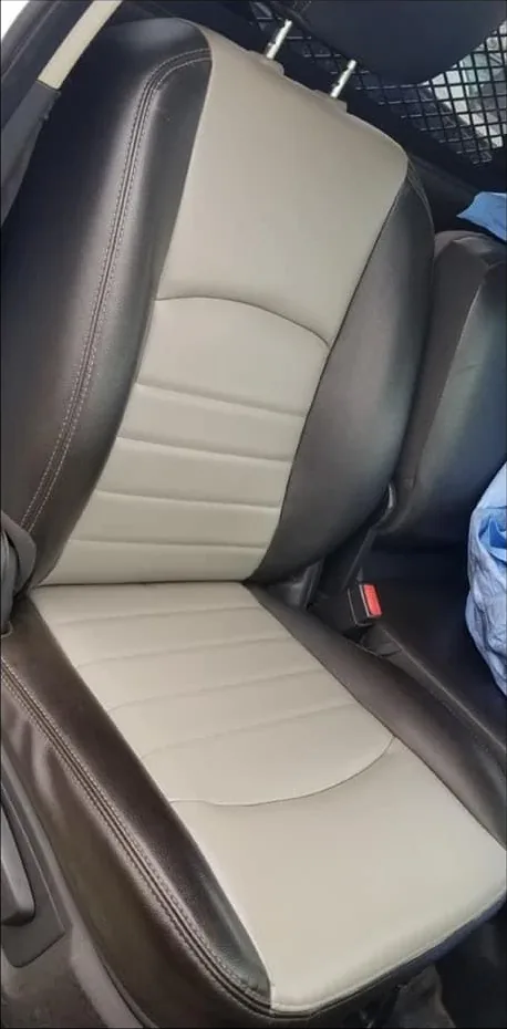 After: Heavily stained seat bottom