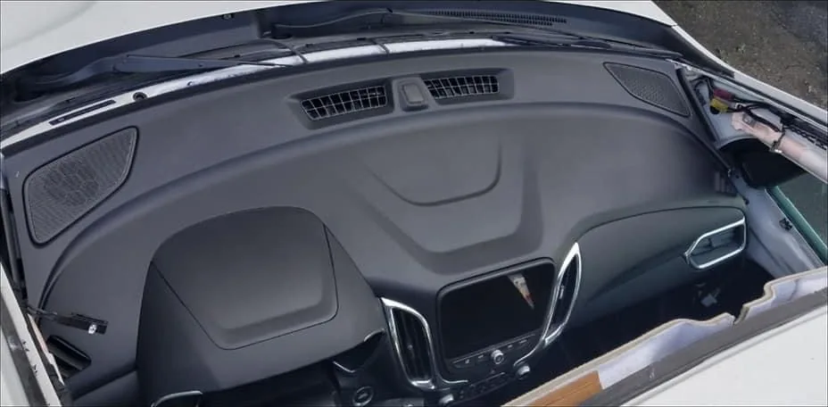 After: Dashboard refinish