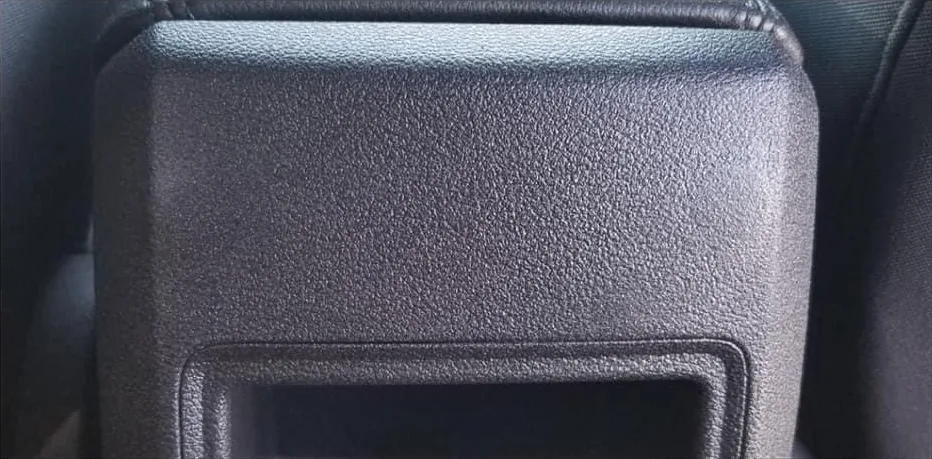 Plastic panel after puncture repair