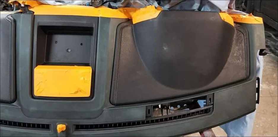 Before: Dash panel