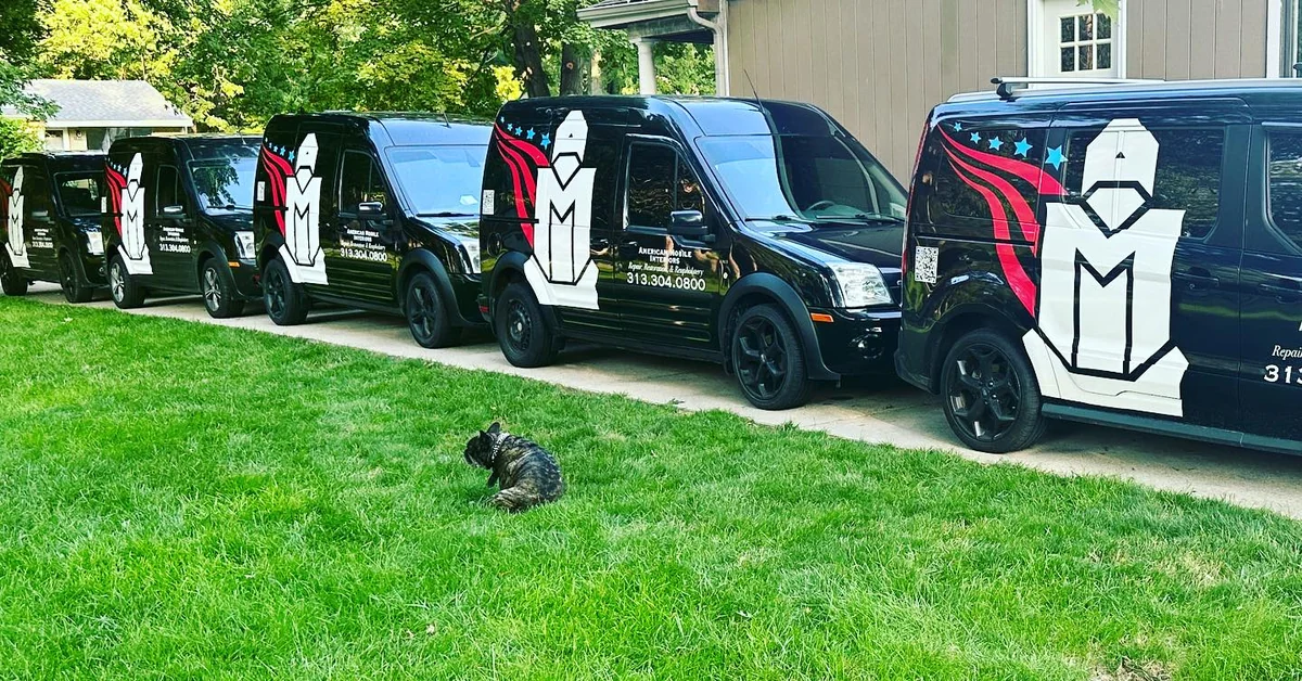 American Mobile Interiors service vans